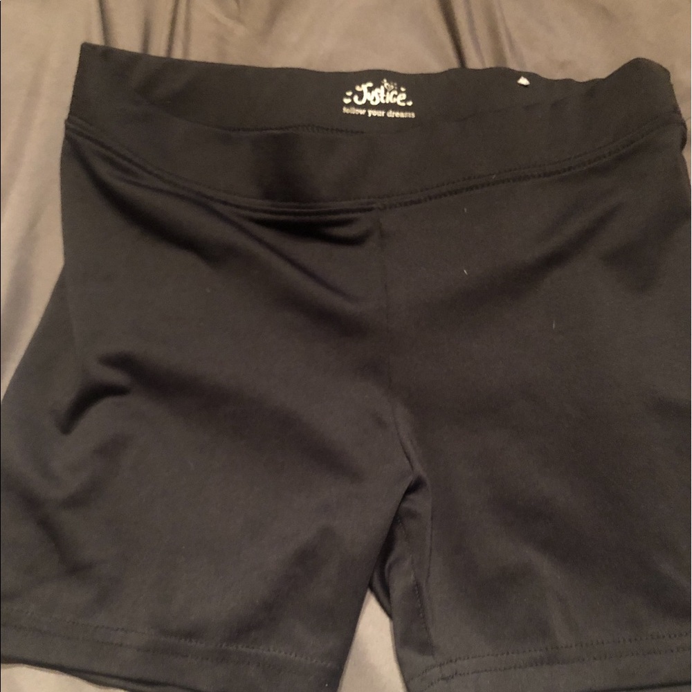 Justice brand kids biking shorts-  size 10